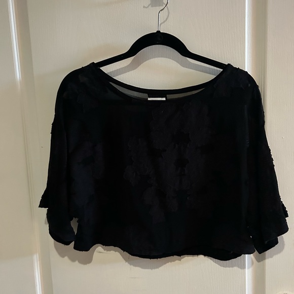 Aritzia Blayze T-Shirt Blouse - Black, XS - Picture 5 of 7